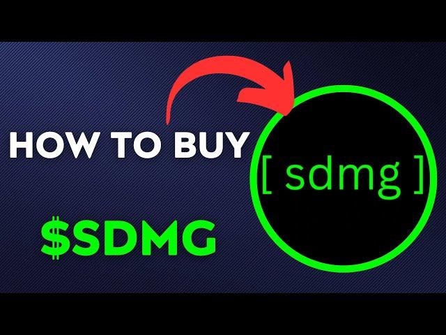 How To BUY $SDMG – Solana Double Money Glitch TOKEN CRYPTO COIN IN 60 SECONDS