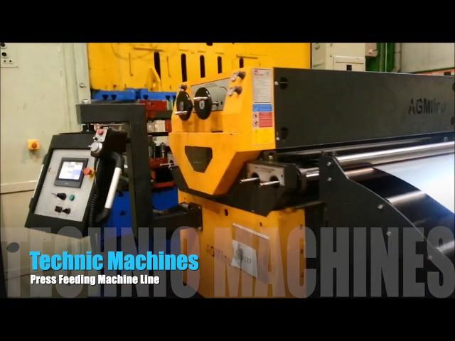 Eccentric Press Roll and Coil Feeding Machine Line