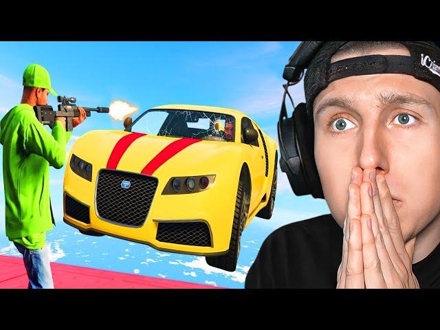 AUSRASTER bei SNIPER vs. AUTO in GTA 5!