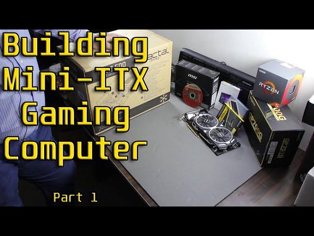 Building A Mid Level Gaming PC In Fractal Design Core 500 Mini-ITX Case - 1/3 Parts And Preparations