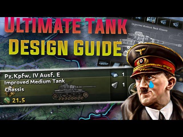 HOI4 No Step Back Guide | The Ultimate Tank Designer Guide (HOI4 Tutorial for Tank Designer)