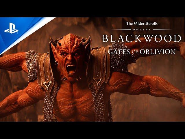 The Elder Scrolls Online: Blackwood - Gates of Oblivion Cinematic Launch Trailer | PS5, PS4