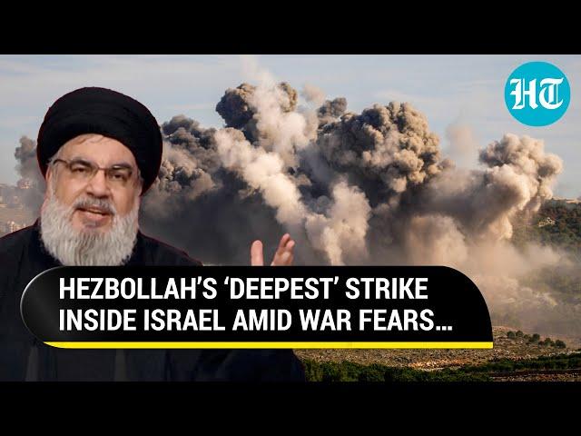 Israel Vs Hezbollah War Soon? Iran-Backed Group Scores ‘Deepest Strike’ Inside Israel | Gaza War