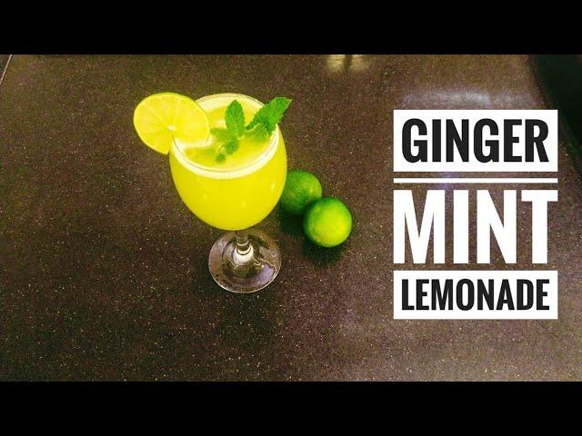 Ginger Mint Lemonade//Refreshing Summer Drink//Lemon Juice //  7