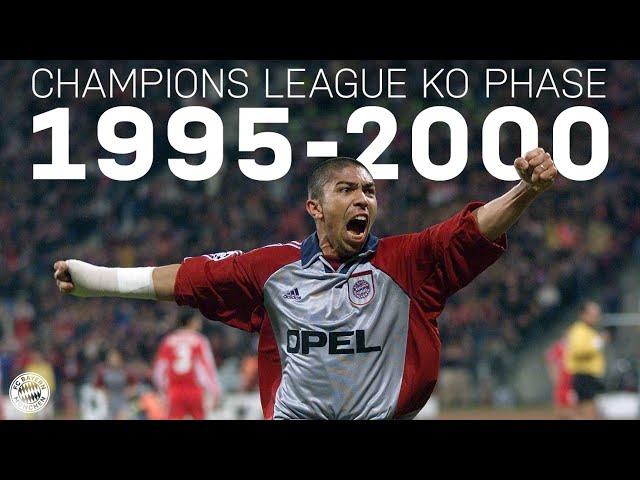 ALL GOALS & GAMES from the Champions League Knockout Phase 1995-2000 | FC Bayern