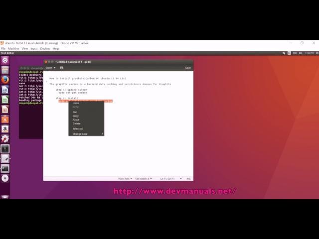 How to install graphite-carbon On Ubuntu 16.04 Lts?