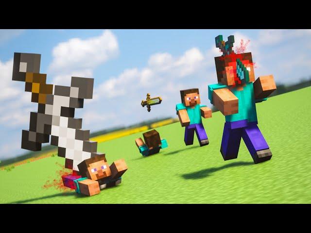 Steve Vs Minecraft Swords | Teardown