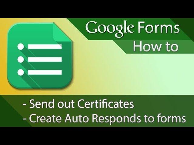 How to enable certification in Google Forms |How to use custom template as certificate| Part 3||