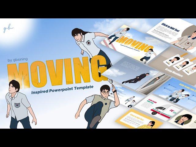 Moving (K-Drama) PPT Template | gbsining