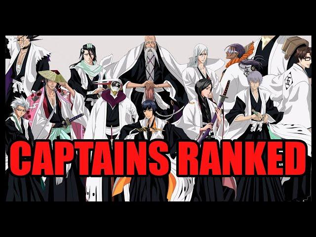 Ranking the Soul Society Arc Captains