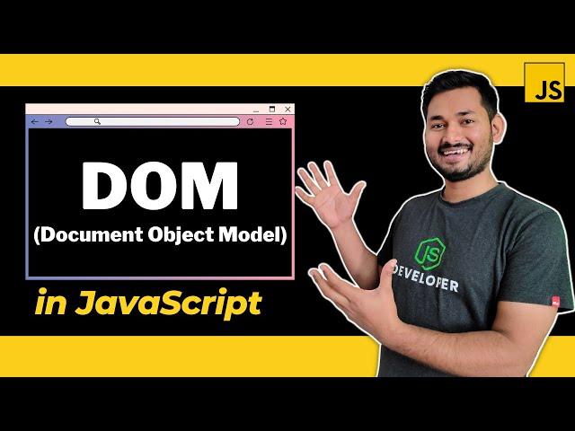 Introduction to DOM | Document Object Model | The Complete JavaScript Course | Ep.51