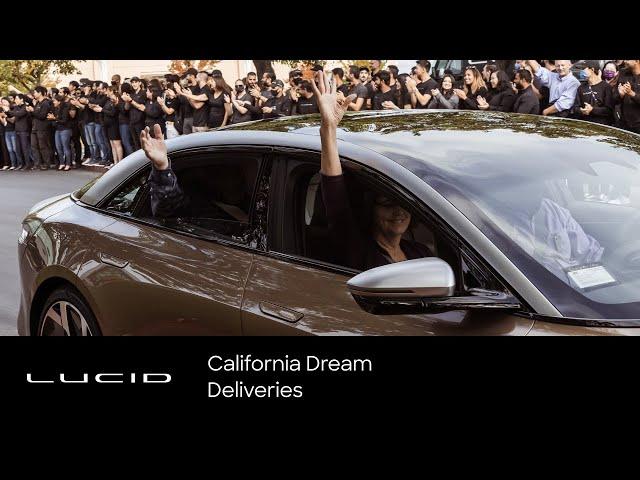 California Dream Deliveries | Lucid Motors