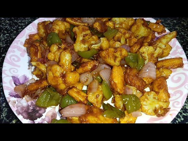 Baby corn and gobi manchurian recipe in kannada #kala tv kannada cooking channel ️