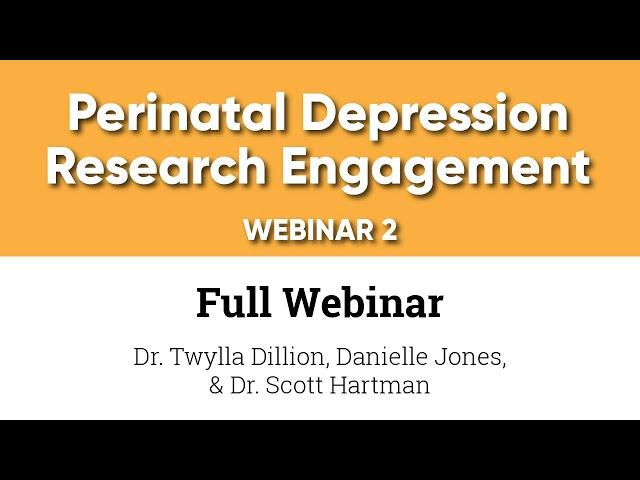 Maternal Health Webinar 2 full version-with Dr. Twylla Dillion, Danielle Jones, & Dr. Scott Hartman