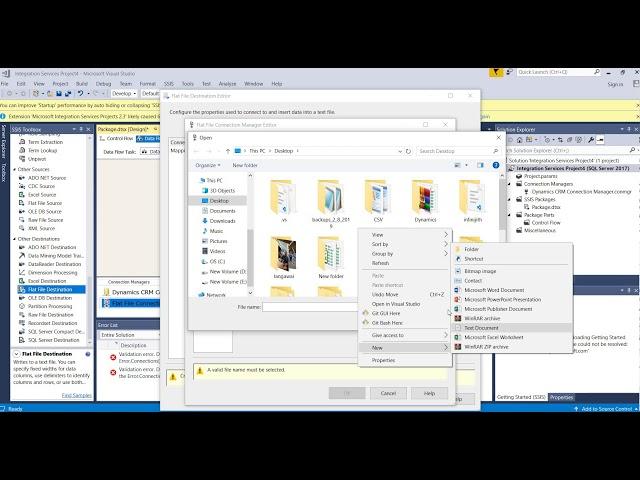 How to insert data into Dynamics 365 destination from Excel Source Using SSIS