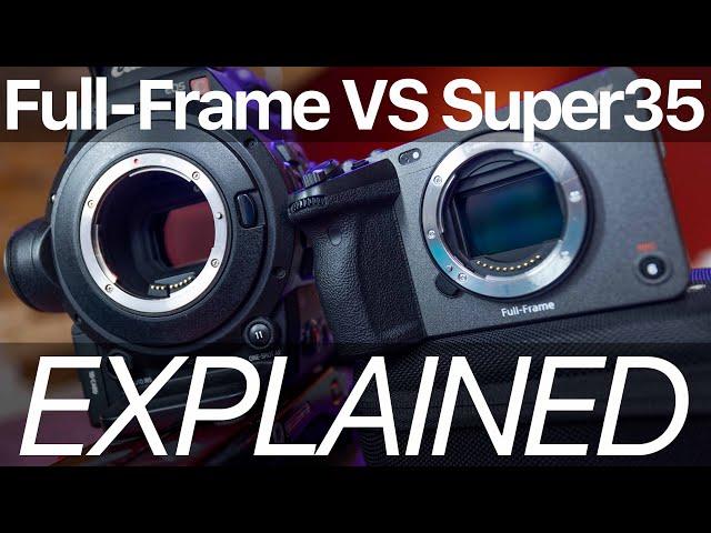 Full-Frame vs Super35 Cinematography EXPLAINED