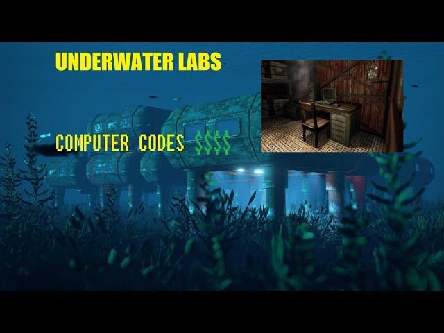 UNDERWATER LAB COMPUTER CODES!! / UW LAB CCTV CODES / RUST