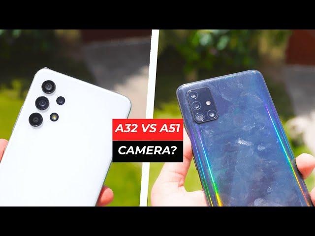 Samsung Galaxy A32 VS Galaxy A51 Camera Test - A32 WON?