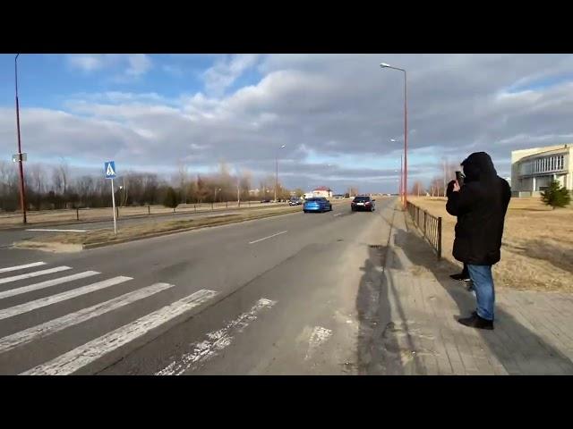 BMW 535d e60 stage 3 vs Audi rs3 stage 2 roll racing