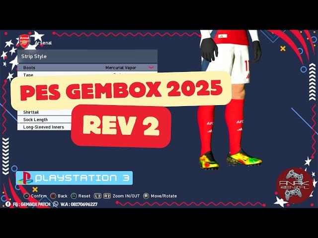 REVIEW PES 2025 GEMBOX PATCH REV 2 PS3