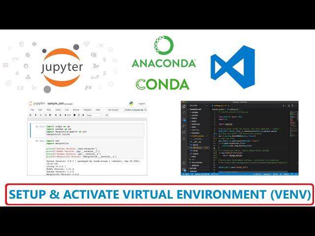 How to Setup and Activate virtual environment for Python using Anaconda