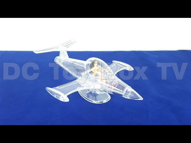 Legion of Collectors Invisible Jet with Mini Retro Wonder Woman Action Figure Review