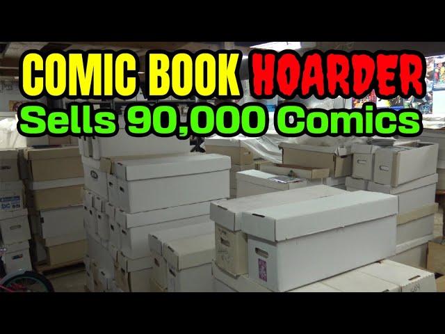 Comic Book Hoarder Races to Sell 90,000 Comics