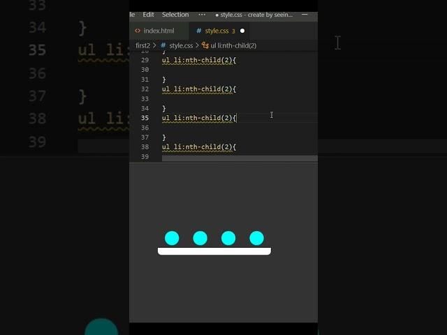 Bouncing Ball Animation in Html and CSS #Html #CSS