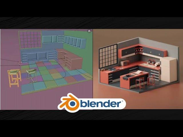 Placing objects animation in blender