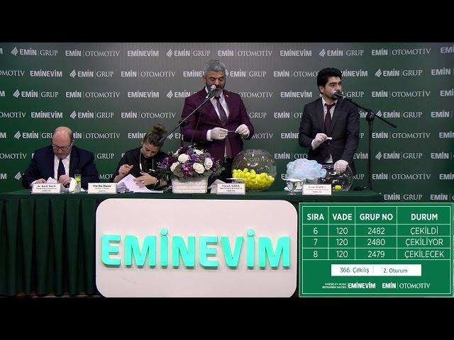 Eminevim 366. Çekiliş (120-2480 Numaralı Grup)