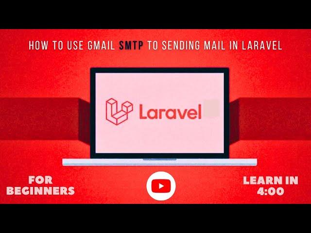 how to use gmail smtp for sending mail in laravel #smtp #laravel