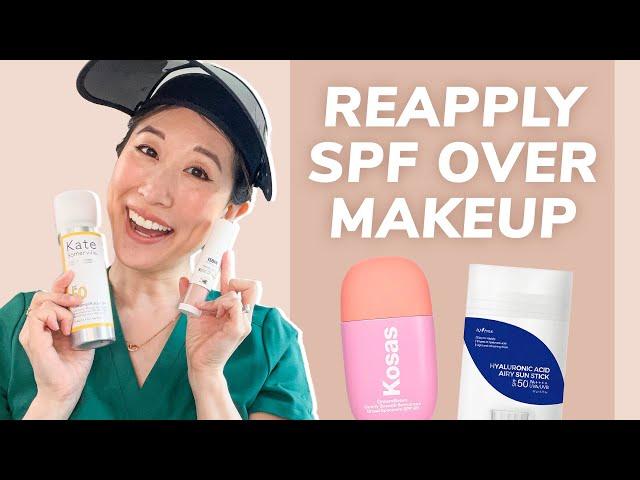 How to Reapply Sunscreen over Makeup | Dr. Joyce Dermatologist