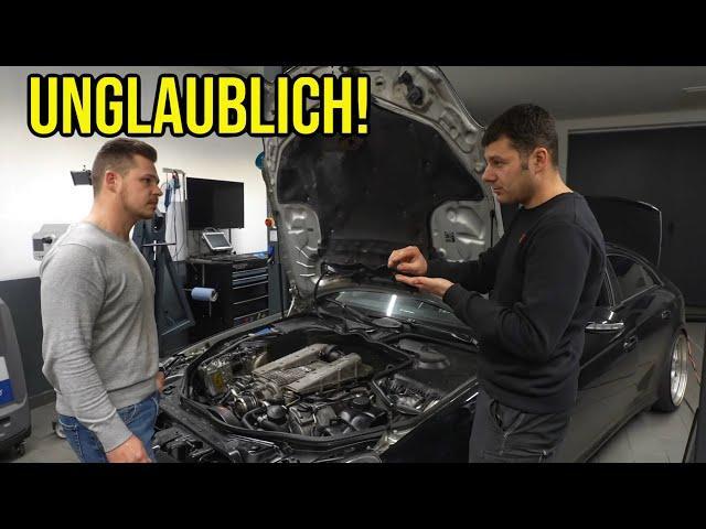 Engine room discovers wild botched work on my AMG!