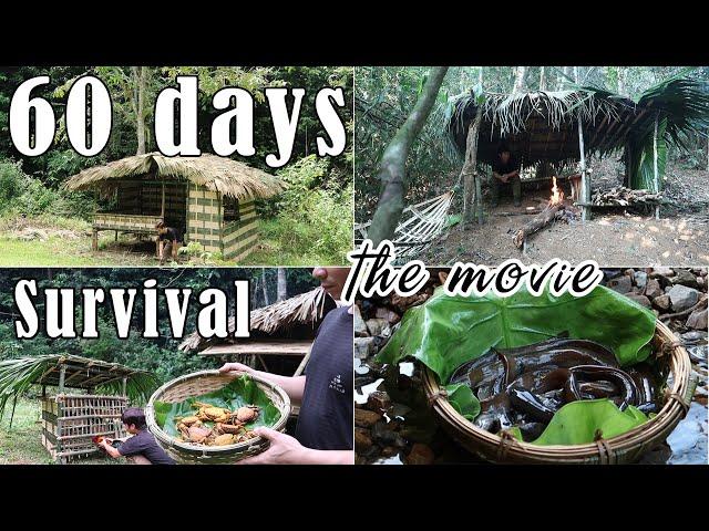 60 Day Survival Challenge | Survival Alone In The Rainforest