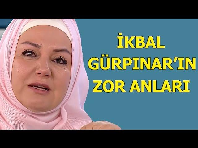 Gözyaşları sel oldu aktı! İkbal Gürpınar'ın canlı yayında zor anları