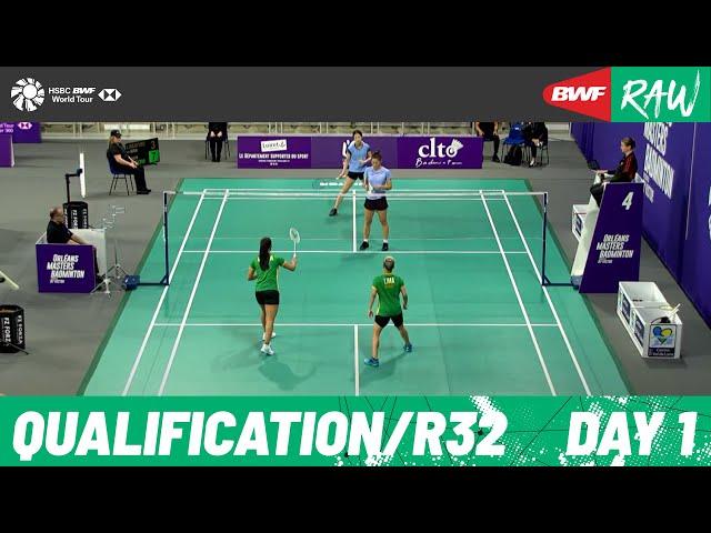 Orléans Masters Badminton 2023 | Day 1 | Court 4 | Qualification/Round of 32