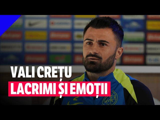 Vali Crețu, lacrimi și emoții: “A meritat să trec prin ce am trecut eu” | GOLAZO.ro