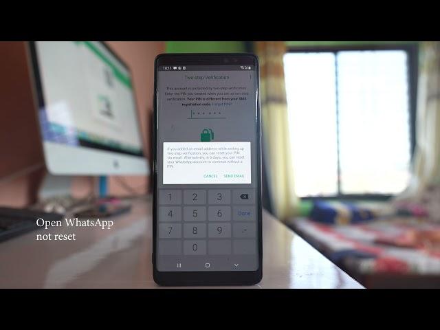 How to bypass two step verification for WhatsApp in case you forgot the PIN code (Very Easy Steps)