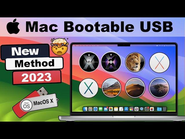 How to Create a Bootable USB for Old Mac OS in 2024  | New Method | 