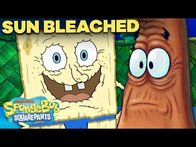 SpongeBob Gets "Sun Bleached"! ️ Full Episode in 5 MINUTES!