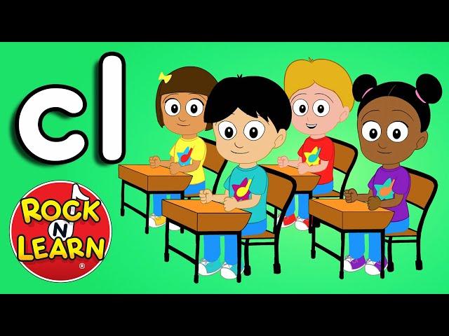 CL Blend Sound | CL Blend Song and Practice | ABC Phonics Song with Sounds for Children