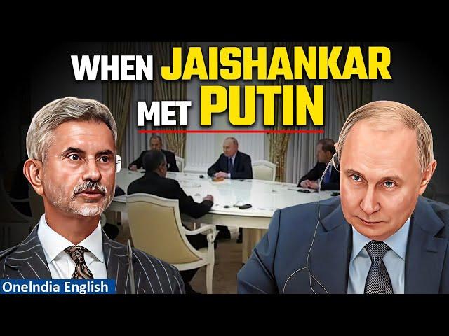 Jaishankar Meets Putin| India-Russia Discuss Bilateral Progress, Sign Deals Worth Billions |Oneindia