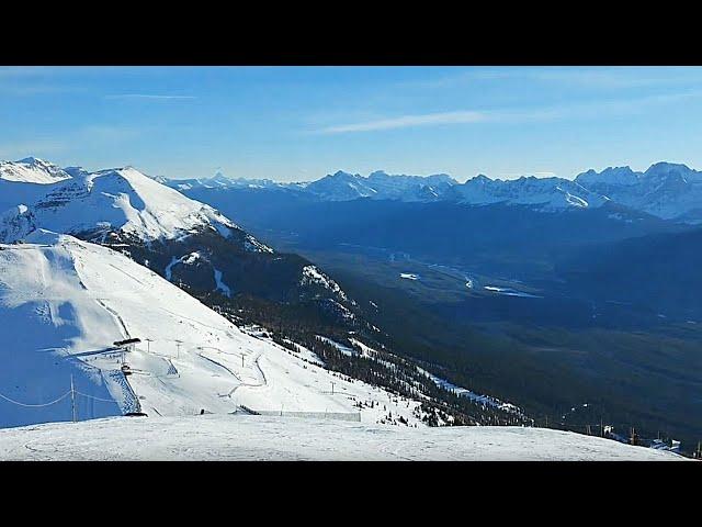 Skigebiete-Test bei Kaiserwetter in Lake Louise, Kanada