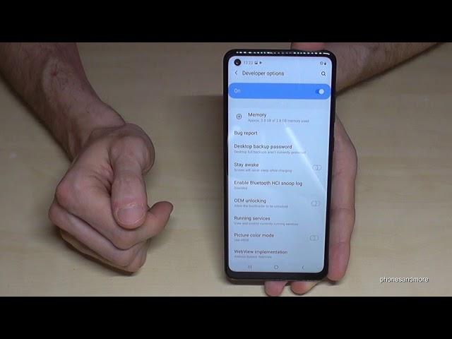 Samsung Galaxy A21/A21s: How to enable the Developer Options? for USB Debugging etc.