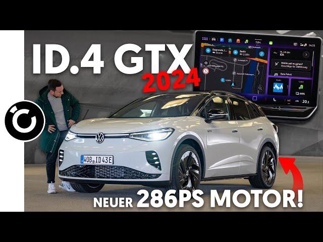 VW ID.4 GTX 2024 - neuer Motor und Innenraum mit Software 4.0!