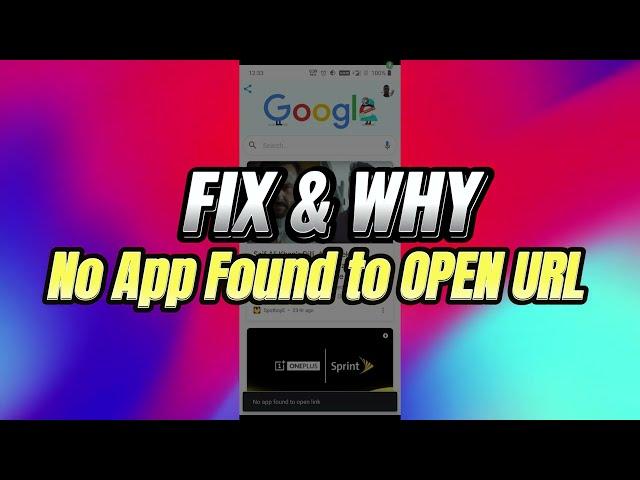 Fix "No App Found to Open Link" Error (Easy Steps!)