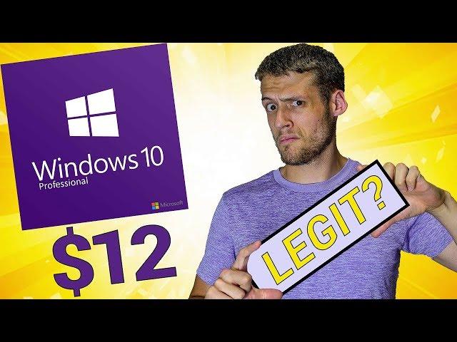 How To Get Windows 10 For CHEAP!