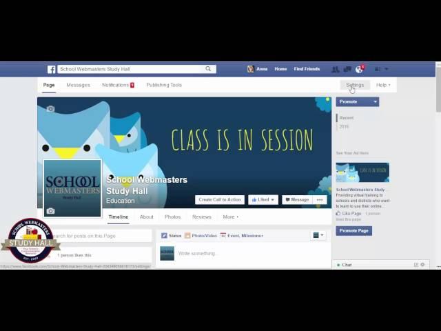 How to Set Up a Facebook Page for your School