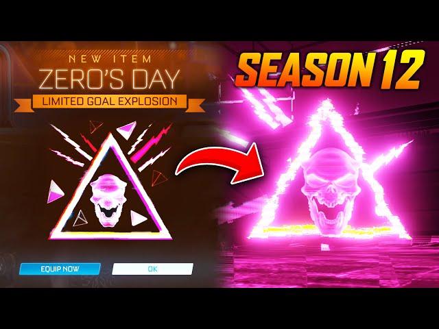 NEW SEASON 12 GOAL EXPLOSIONS On Rocket League!