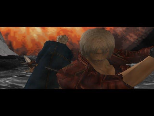 Devil May Cry 3: Special Edition Dante VS Vergil Final Boss Battle